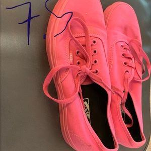 Pink vans